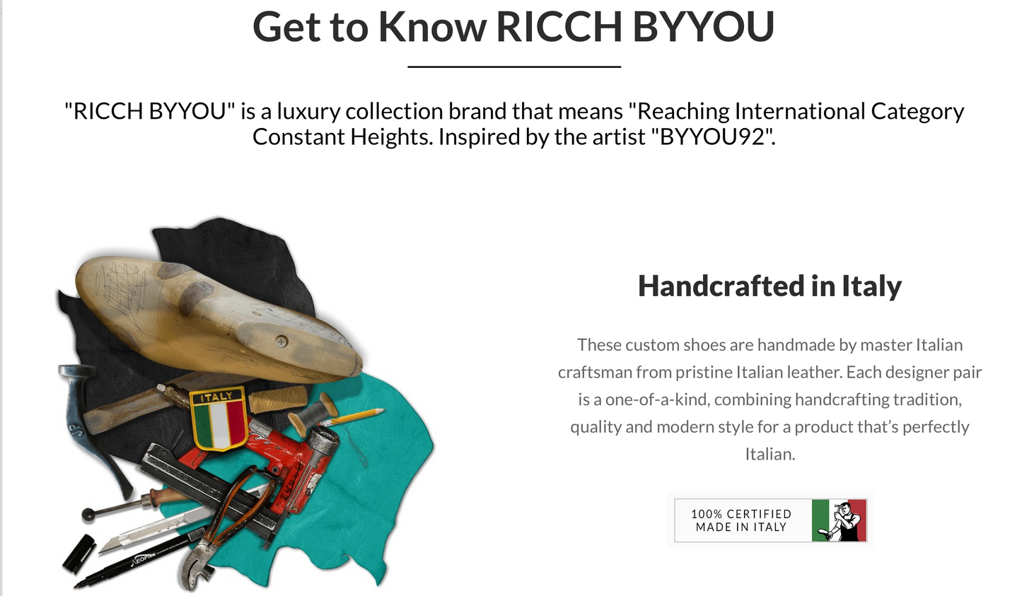 RICCH BYYOU CHUNKY LOW-TOP SNEAKER