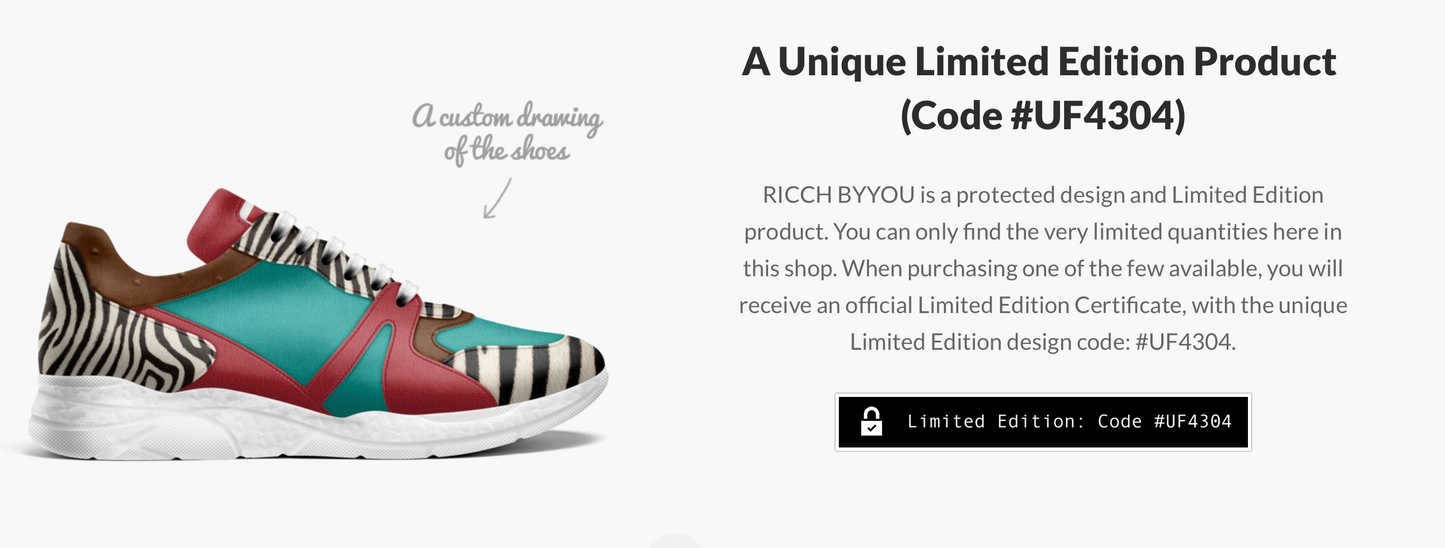 RICCH BYYOU CLASSIC RUNNER STYLE UNISEX